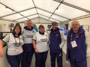 Volunteers at the European Championships 2018