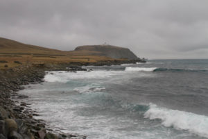 Sumburgh Head and the sea, Shetland