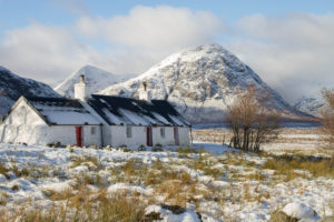 Glen Coe, Winter, Scotland