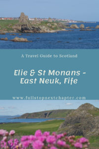 Pin for later - Elie and St Monans