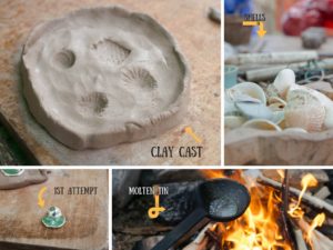 Clay casting, Scottish Crannog Centre