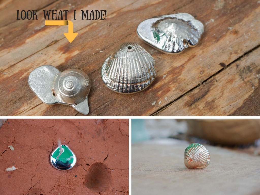 Tin Casting workshop, Scottish Crannog Centre