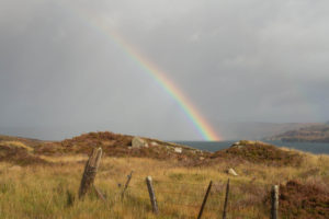 North Coast 500 rainbow