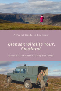 Pin for later - Glenesk Wildlife Tour