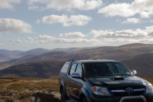 Glenesk Wildlife tour, 4x4 off road vehicle