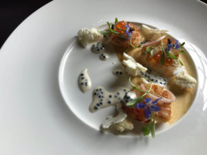 Food at Cringletie House, Scottish Borders