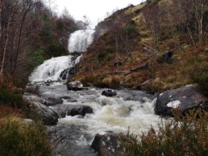 Flowerdale glen waterfall, Gairloch, NC500