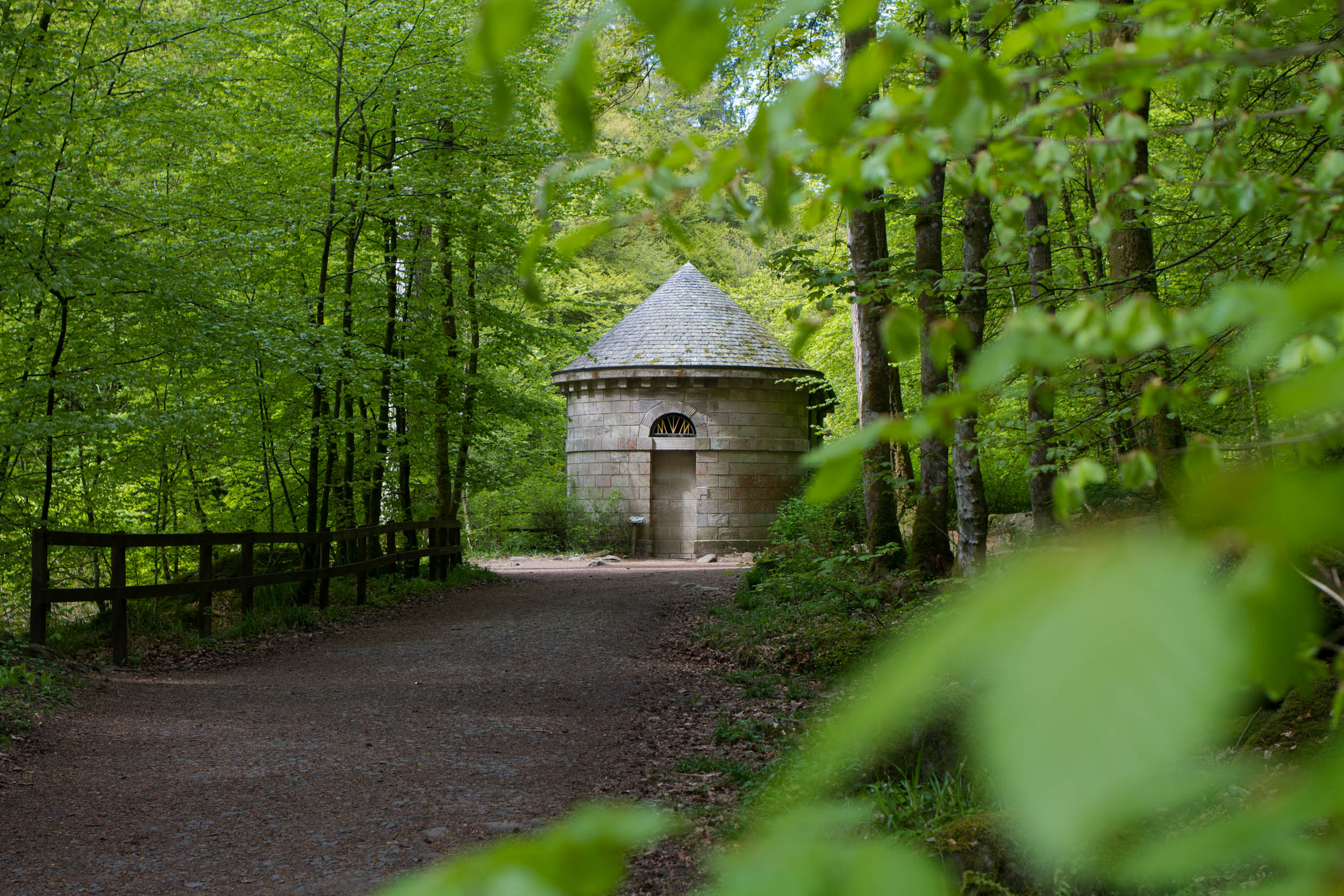 Ossian's Folly at the Hermitage