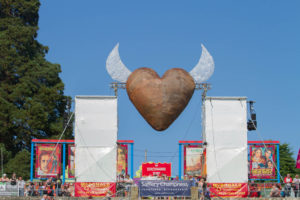 Big heart at the Garden Stage, Belladrum Festival