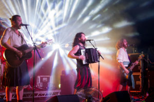 The Captain's Beard playing at Belladrum