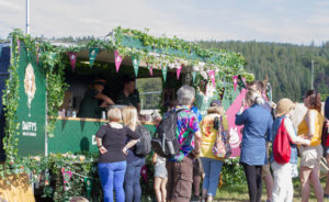 Daffy's gin at Belladrum Festival, Scotland