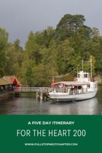 Pin for Later - Five day itinerary for the Heart 200, Scotland