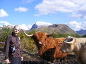 Heilan Coos with Ben Nevis in the background