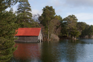 Boat House at Loch Vaa, Cairngorms