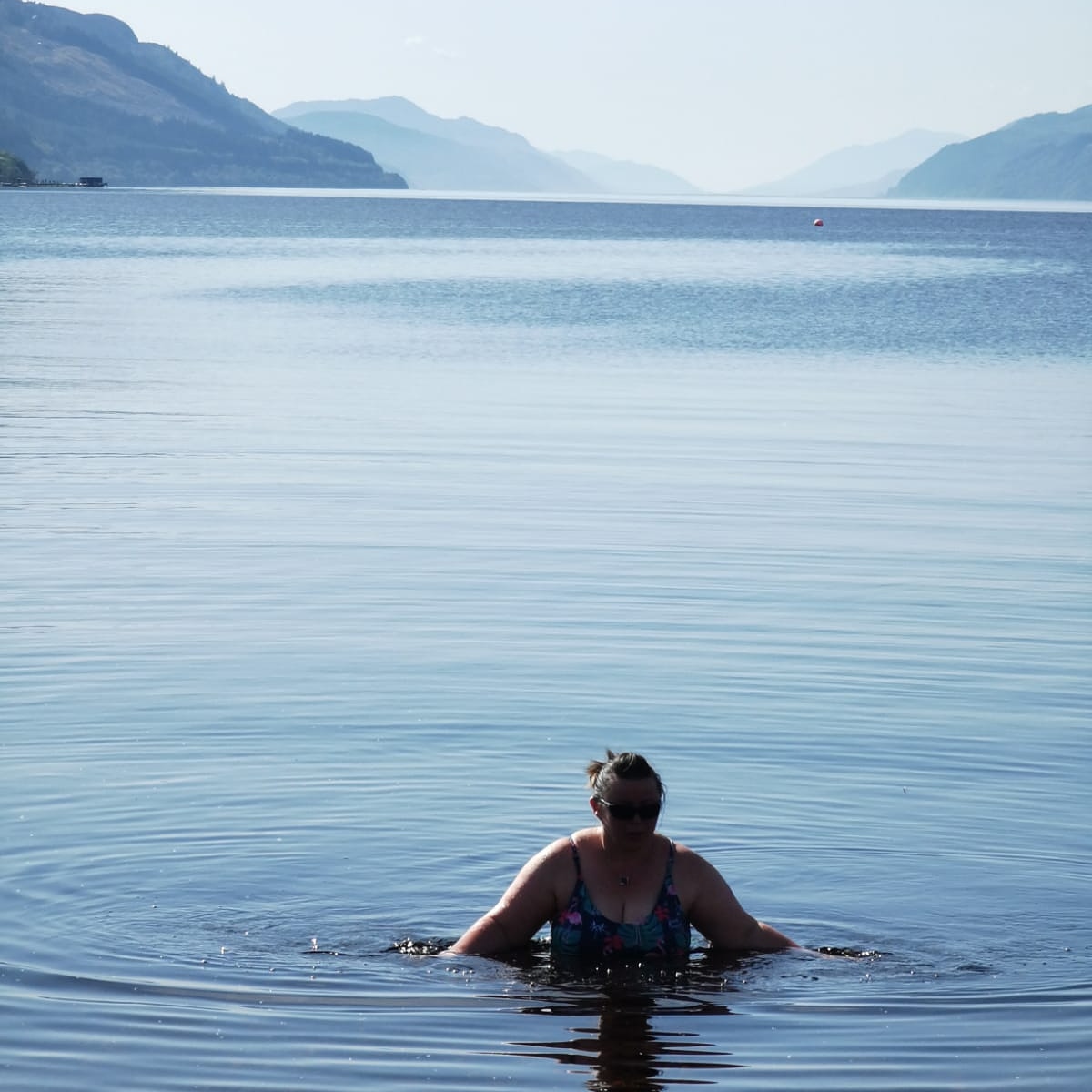 Image of: Wild swimming in Loch Ness