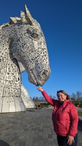 The Kelpies near Falkirk